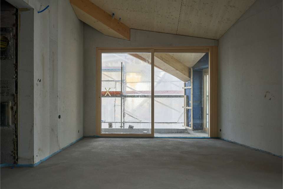 Sala en construcción